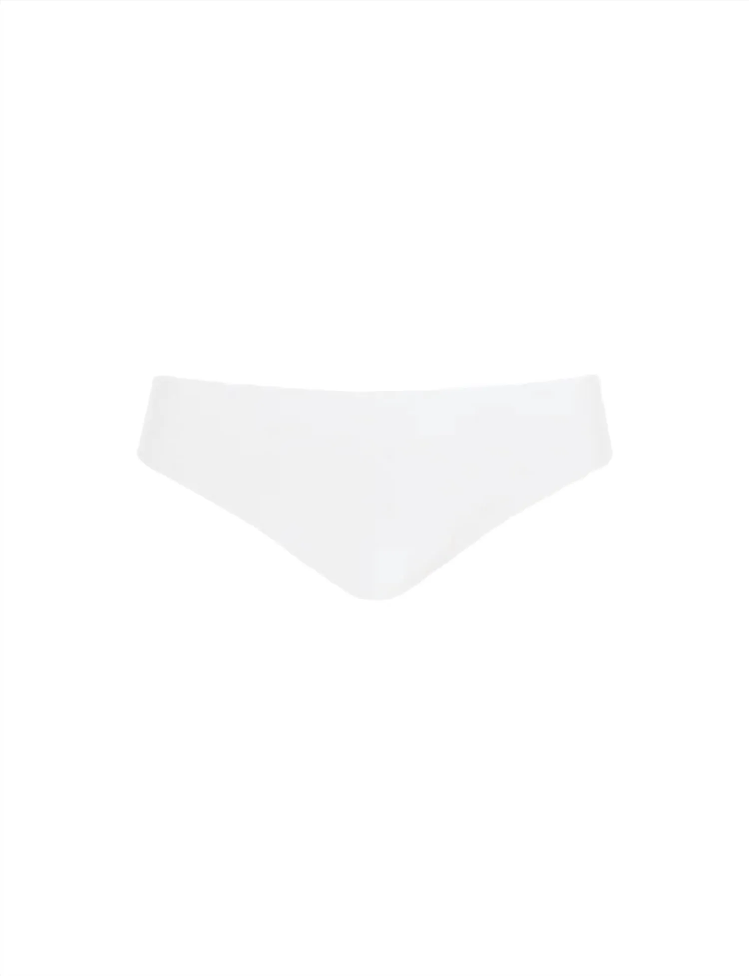 Butter Mid-Rise Thong Panty In White