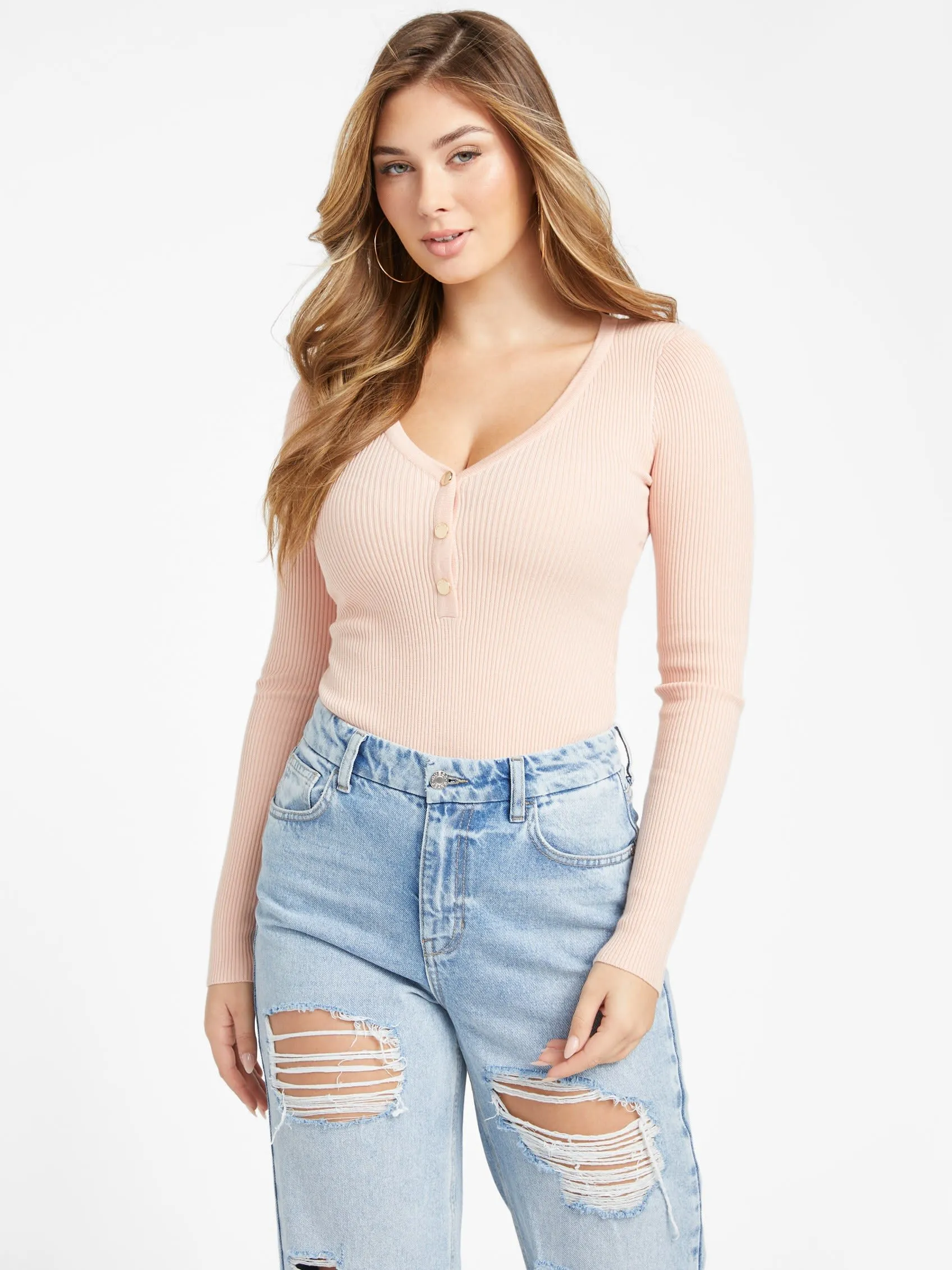 Coralia Rib Knit Bodysuit