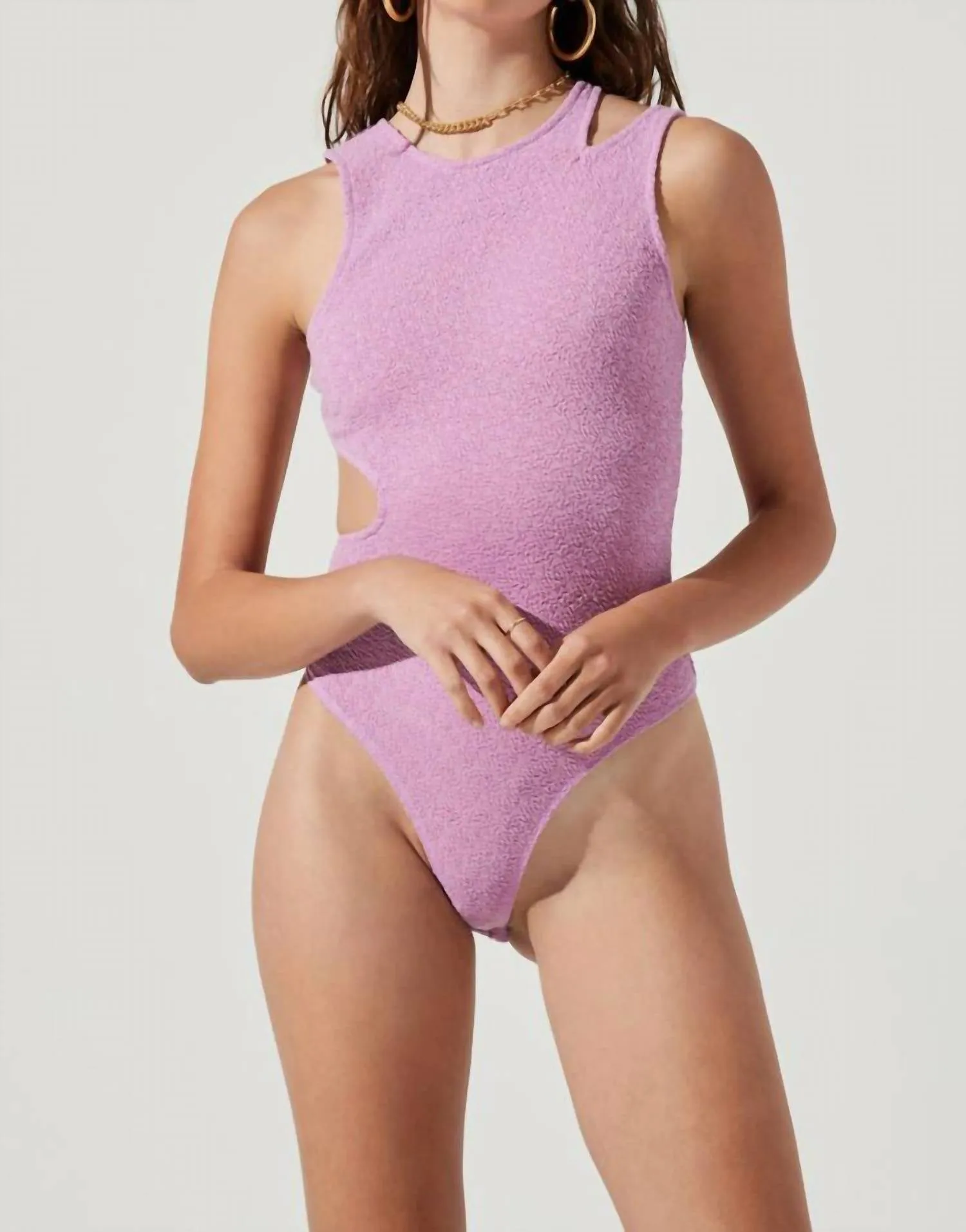 Dixon Bodysuit In Electric Pink