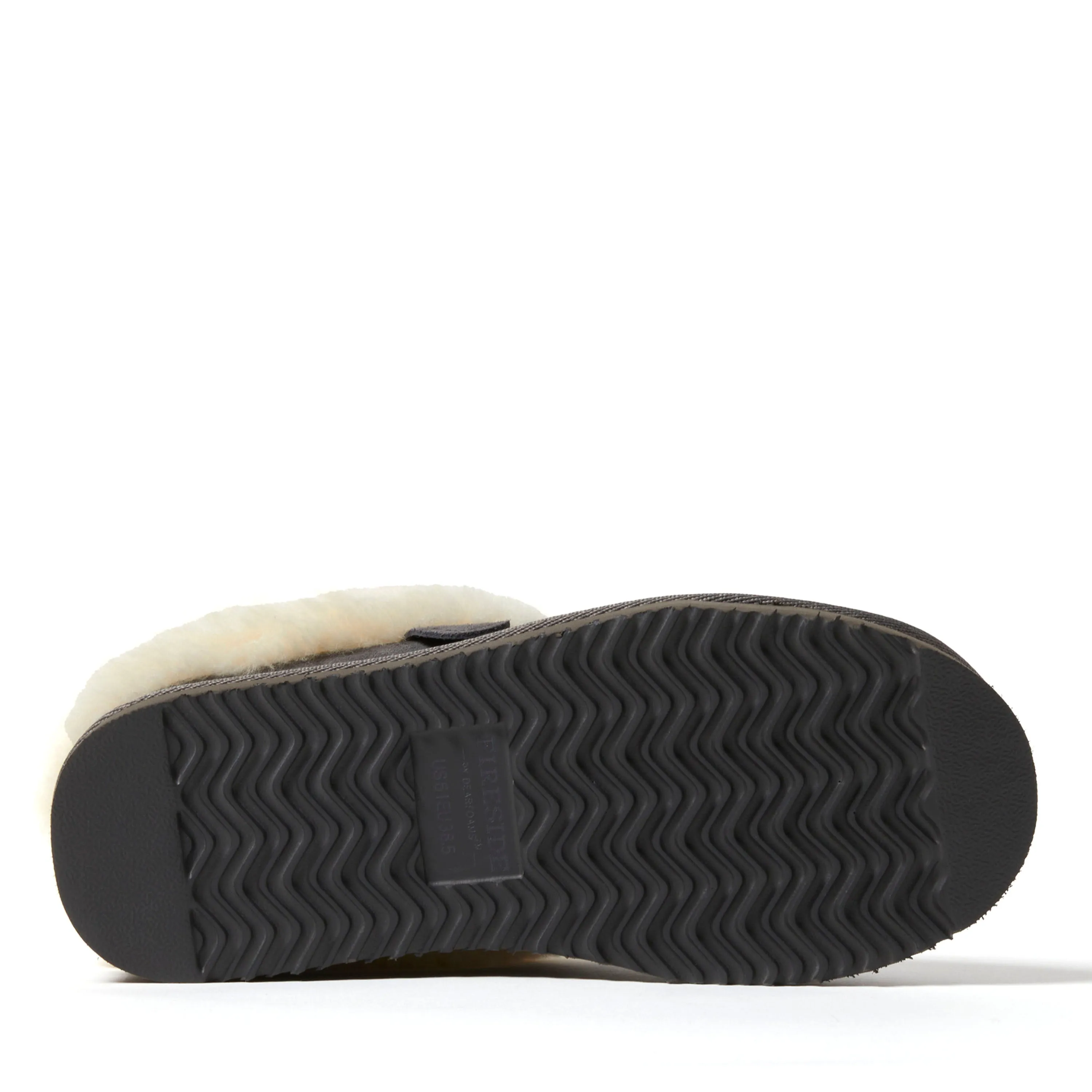 Fireside by Dearfoams Adelaide Genuine Shearling Clog