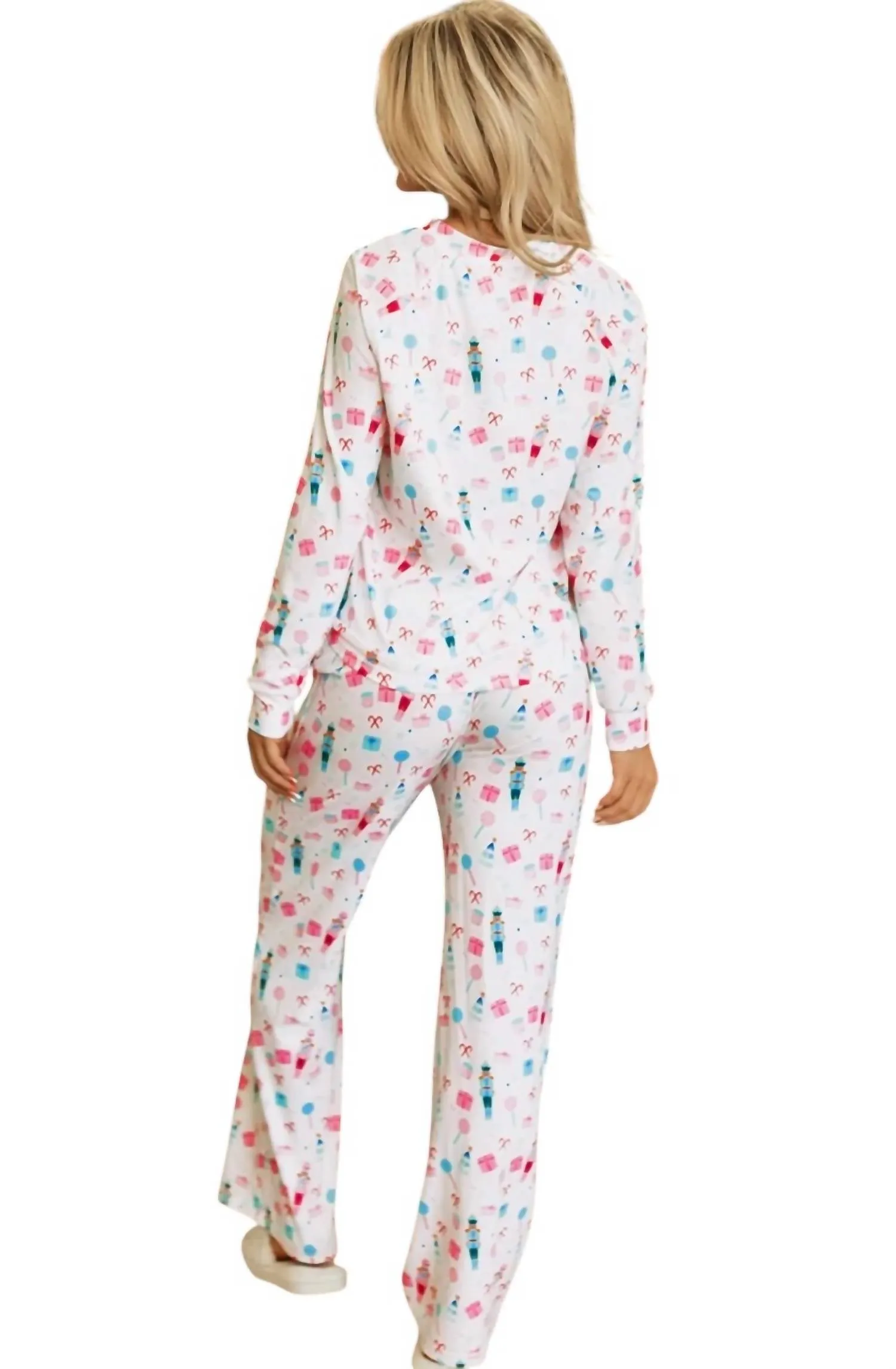 Holiday Pajamas In White