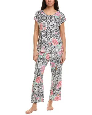 Johnny Was 2pc The Bobbie Pajama Pant Set