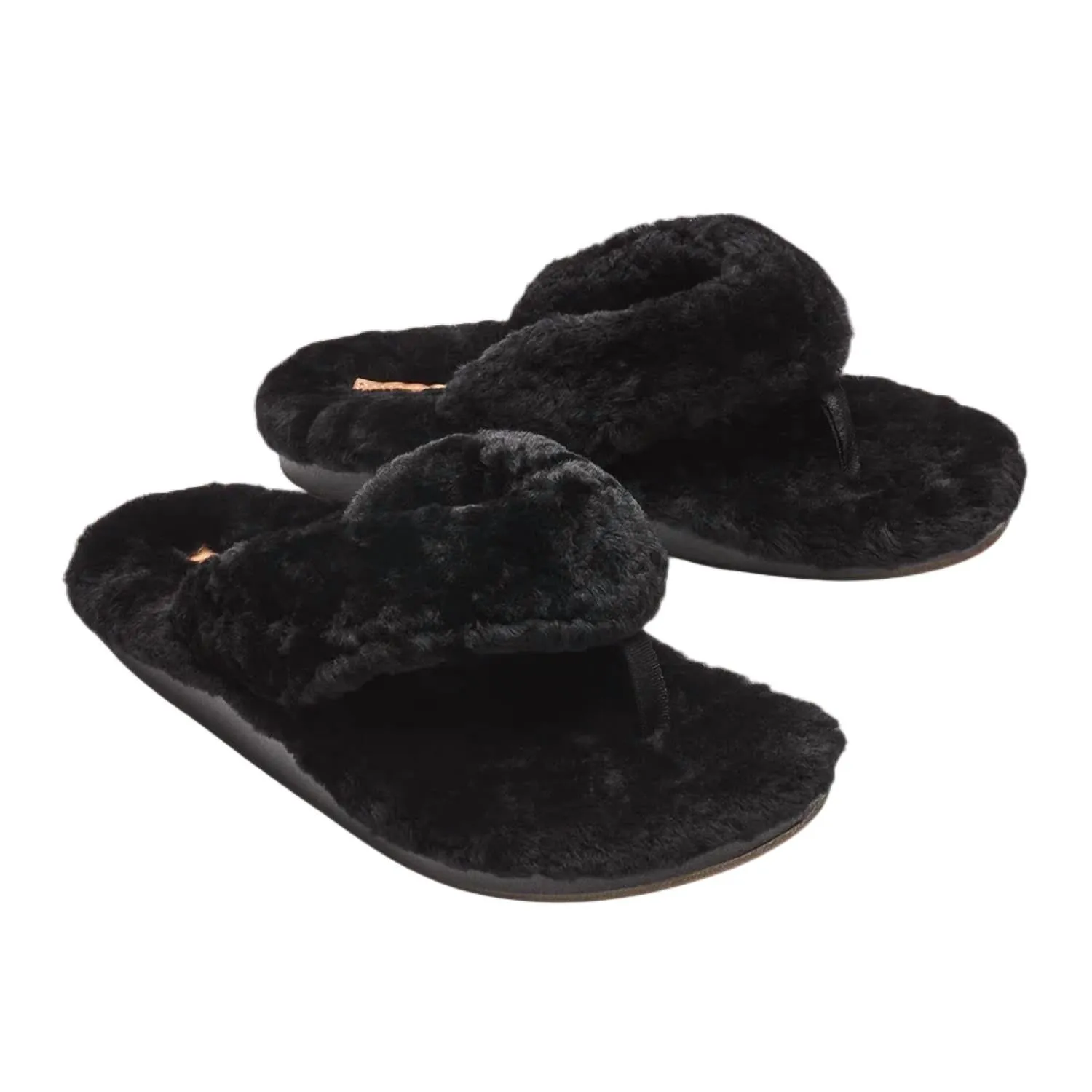 Women's Kipe A Heu Slipper In Black/black